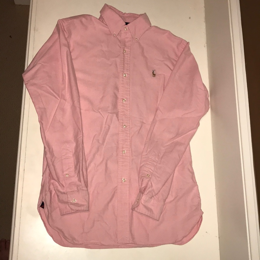 Ralph Lauren pink button down